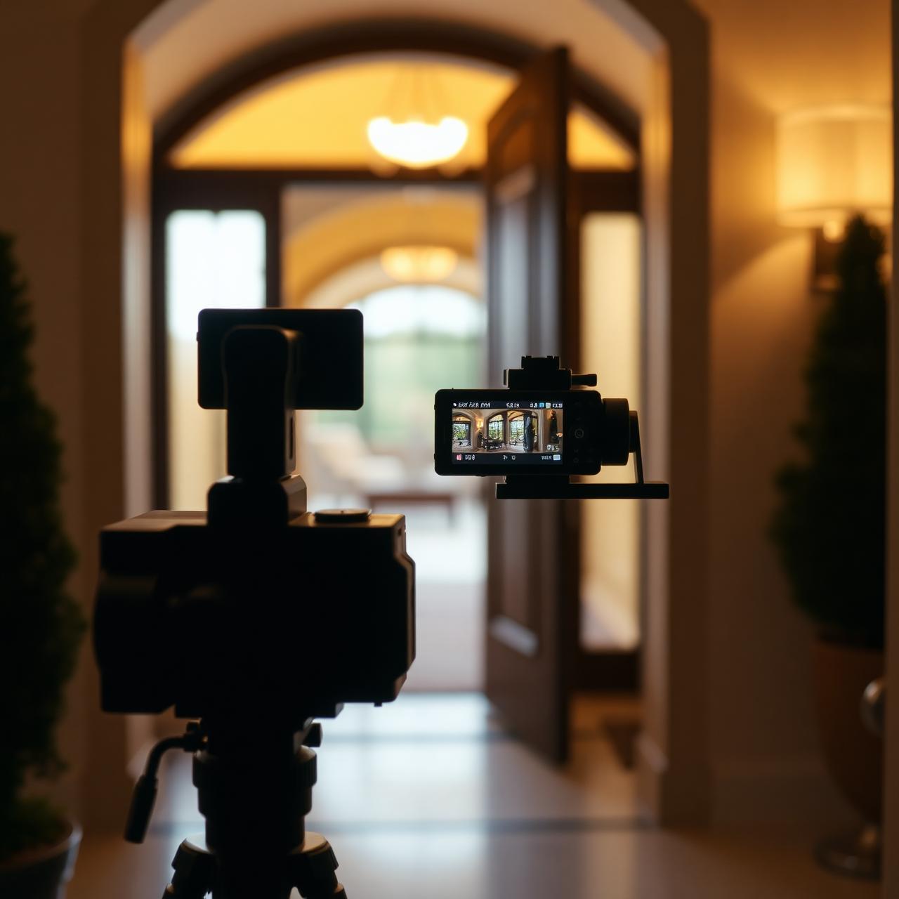 Cinematic video frame